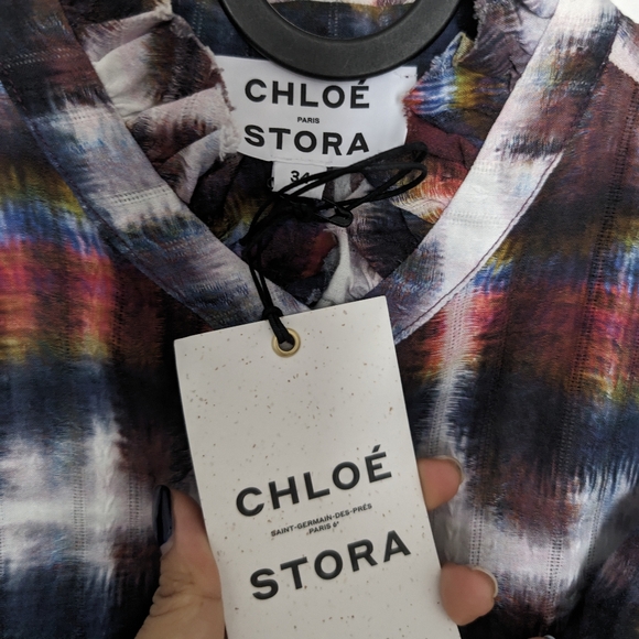 Chloé Stora Albi Blouse NWT - Picture 9 of 12